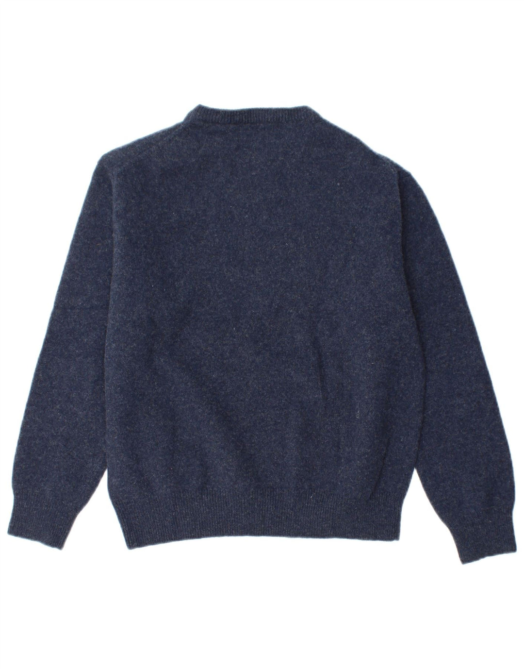 GANT Dame sweater med rund hals DK 16 Stor marineblå lammeuld