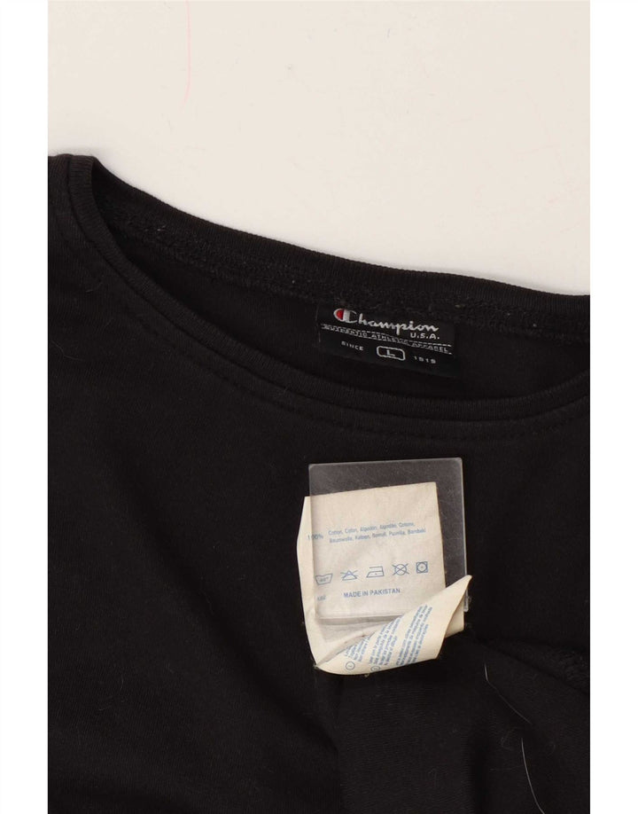 Champion Dame Top Langærmet UK 16 Stor Grå Bomuld