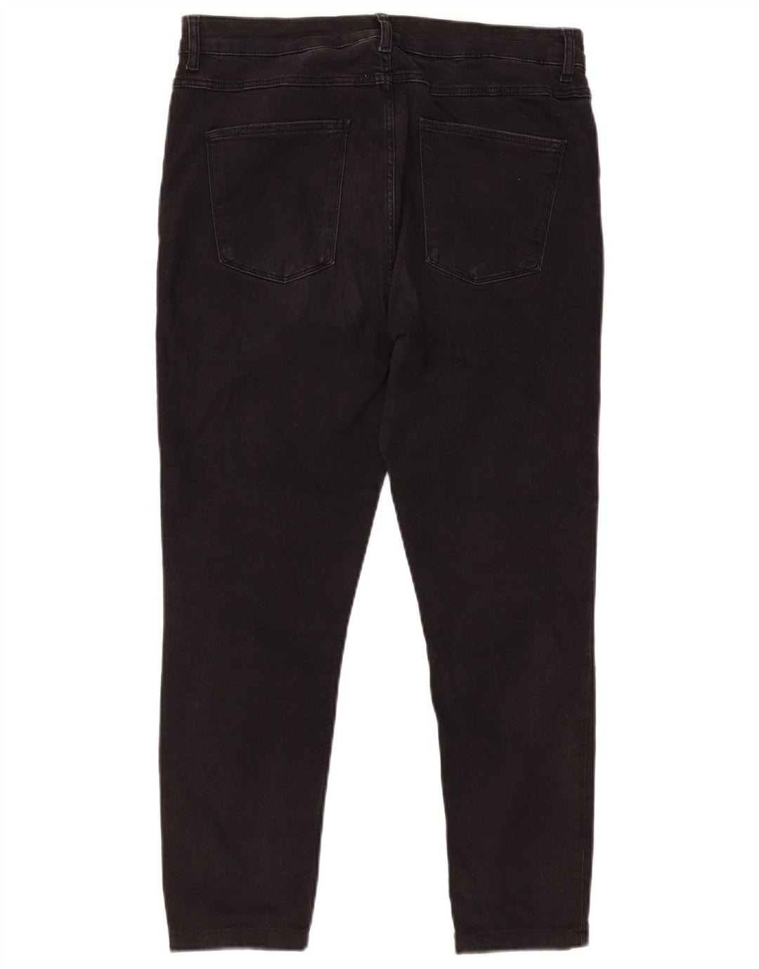 Zara Dame Slim Jeans EU 44 XL W34 L24 Sort