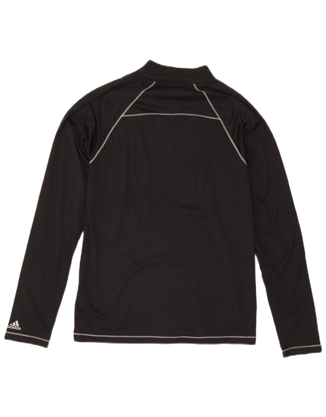 Adidas Herre Top Langærmet Lille Sort Polyester Sports