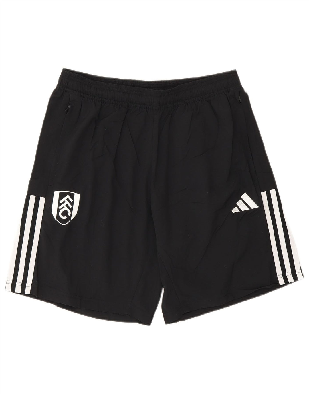 Adidas grafiske sportsshorts til mænd mellem sort polyester