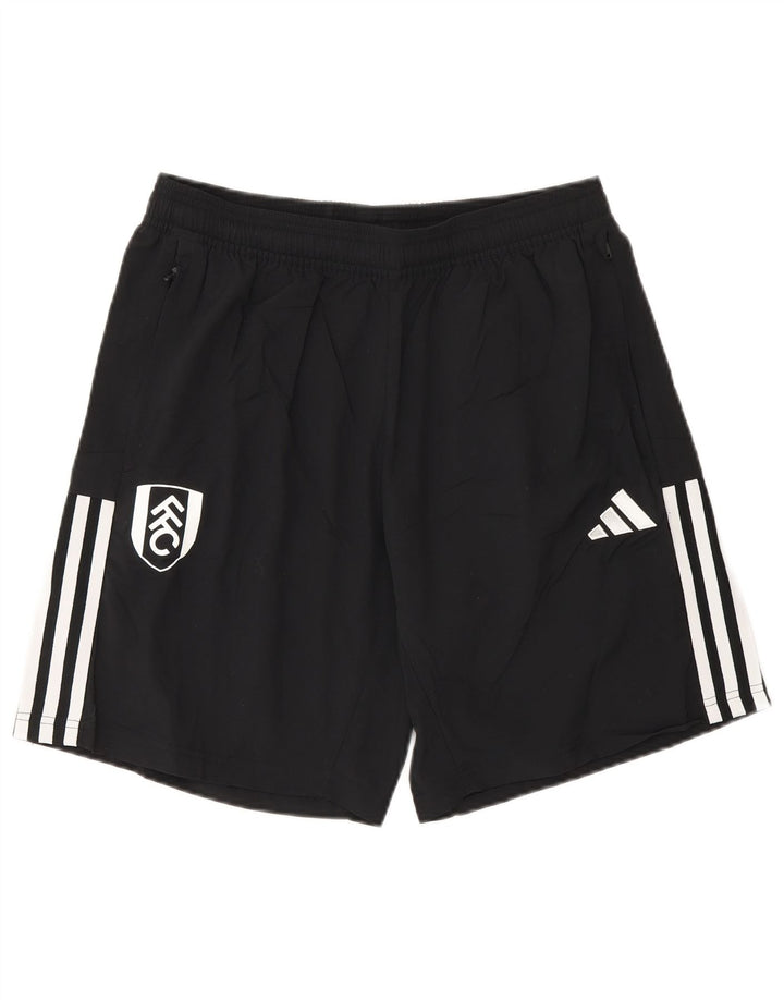 Adidas grafiske sportsshorts til mænd mellem sort polyester