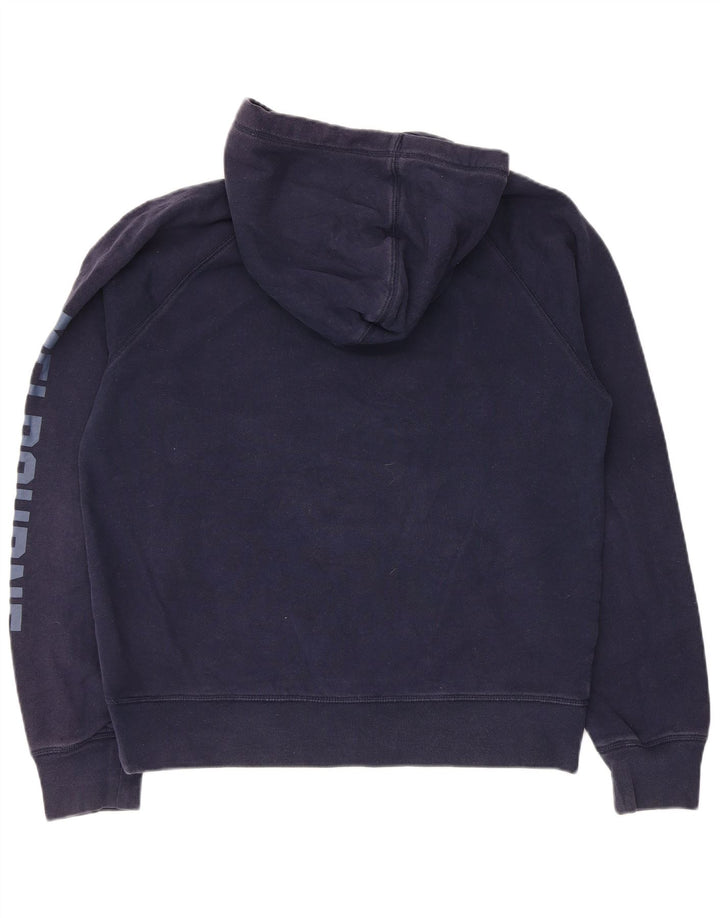 Gap Herre grafisk hættetrøje Jumper Medium Navyblå Bomuld