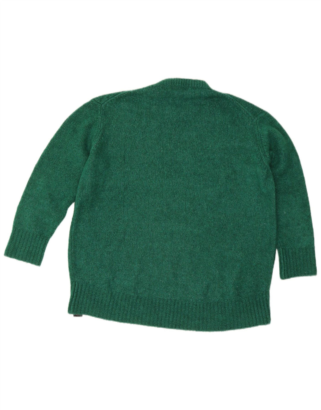 Zara Dame sweater med rund hals DK 14 Medium Grøn Akryl