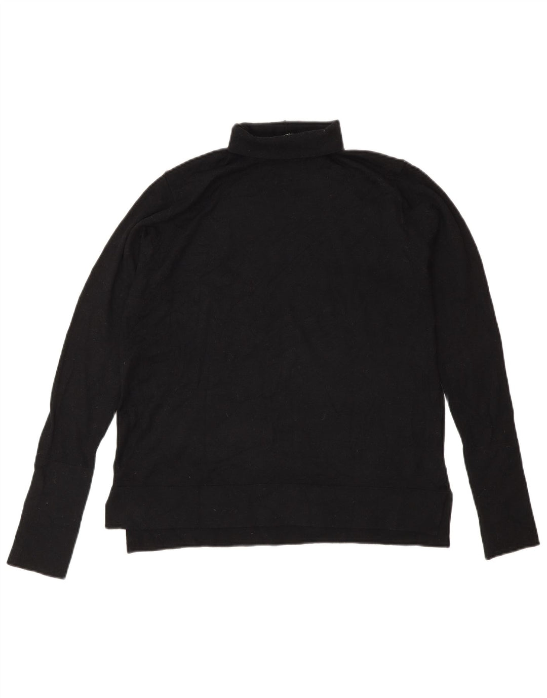 Zara Dame Rullehals Sweater UK 14 Medium Sort Modal