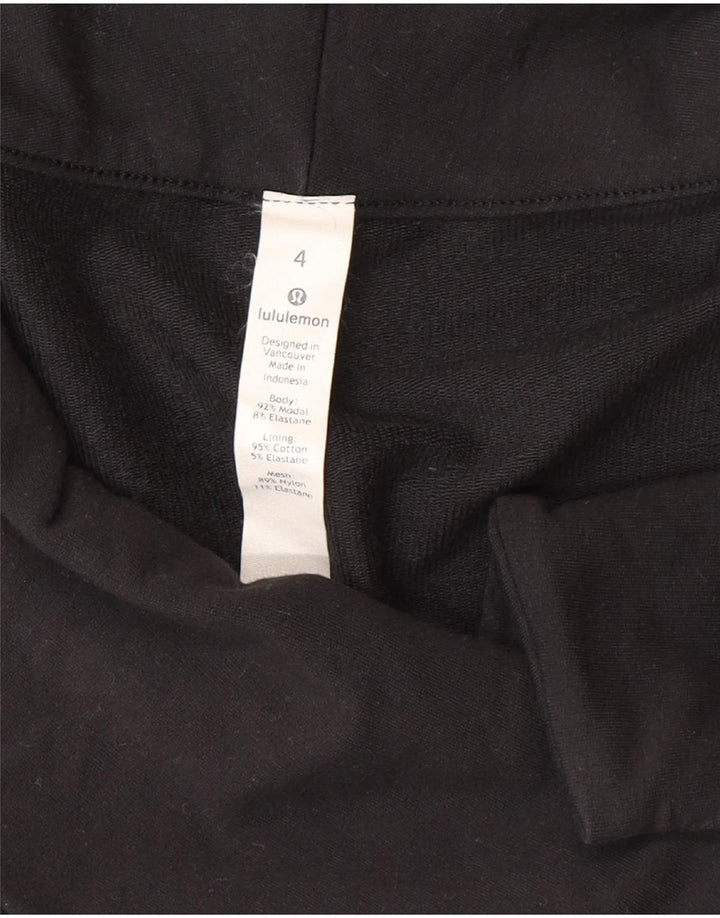 Lululemon Dame træningsdragt Topjakke US 4 Small Black Modal