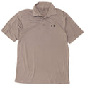 Under Armour Herre Heat Gear Polo Shirt Medium Grey Polyester