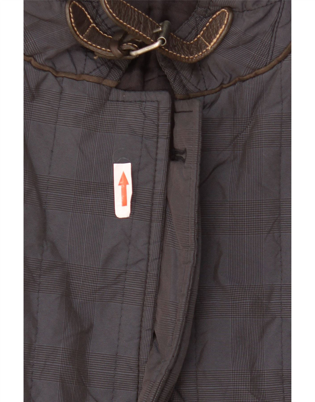 Massimo Dutti Herre Utility Jacket UK 40 Large Navy Blue Check Acetate