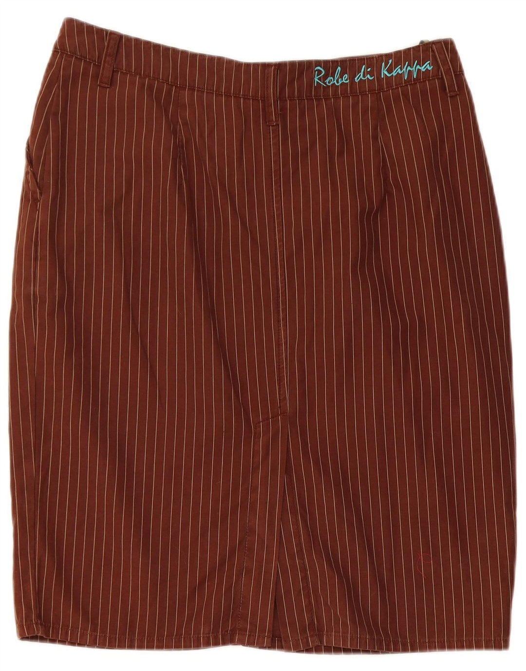 Kappa Pencil Nederdel til kvinder IT 42 Medium W30 Brunstribet