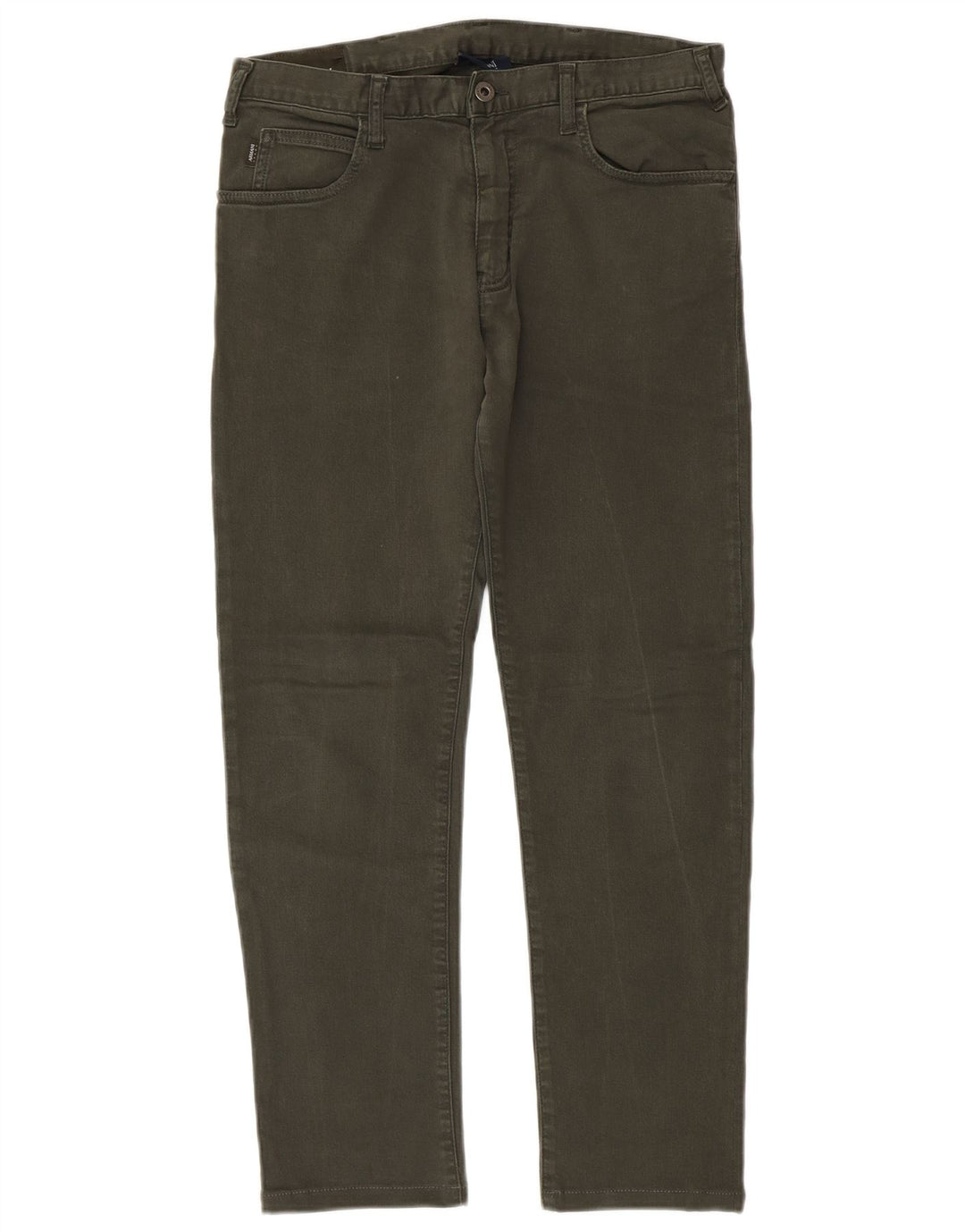 Armani Herre Slim Jeans W33 L28 Grøn Bomuld