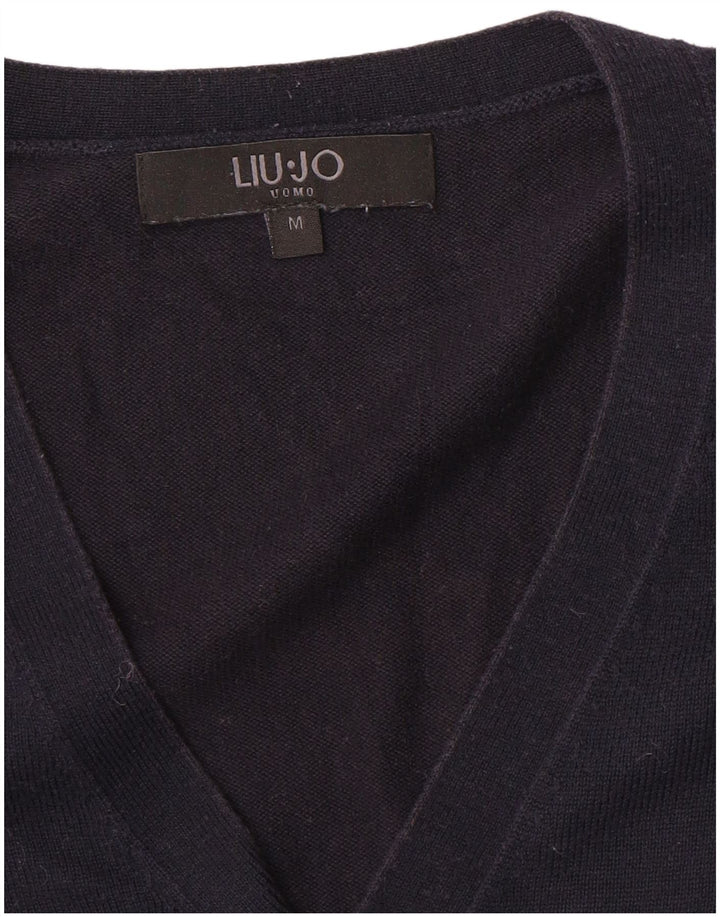 Liu Jo Herre cardigan sweater Medium Navy Blue