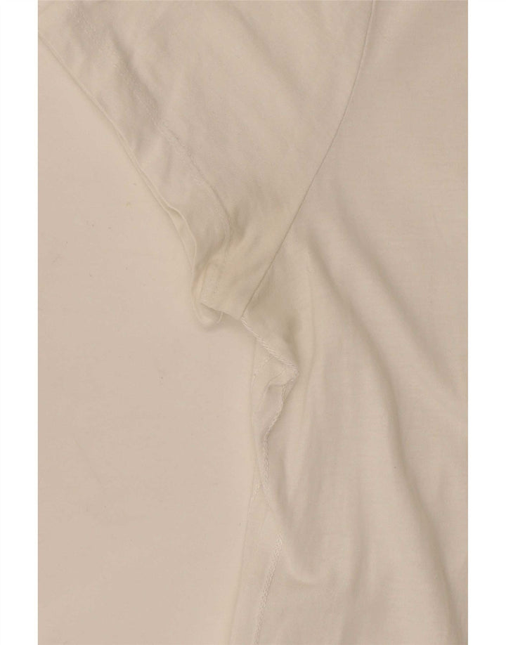 Puma Grafisk T-Shirt Top til kvinder DK 14 Stor Hvid