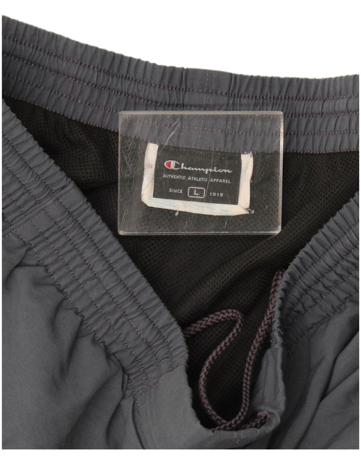 Champion Herre træningsdragt Bukser Joggers Large Grå Polyester