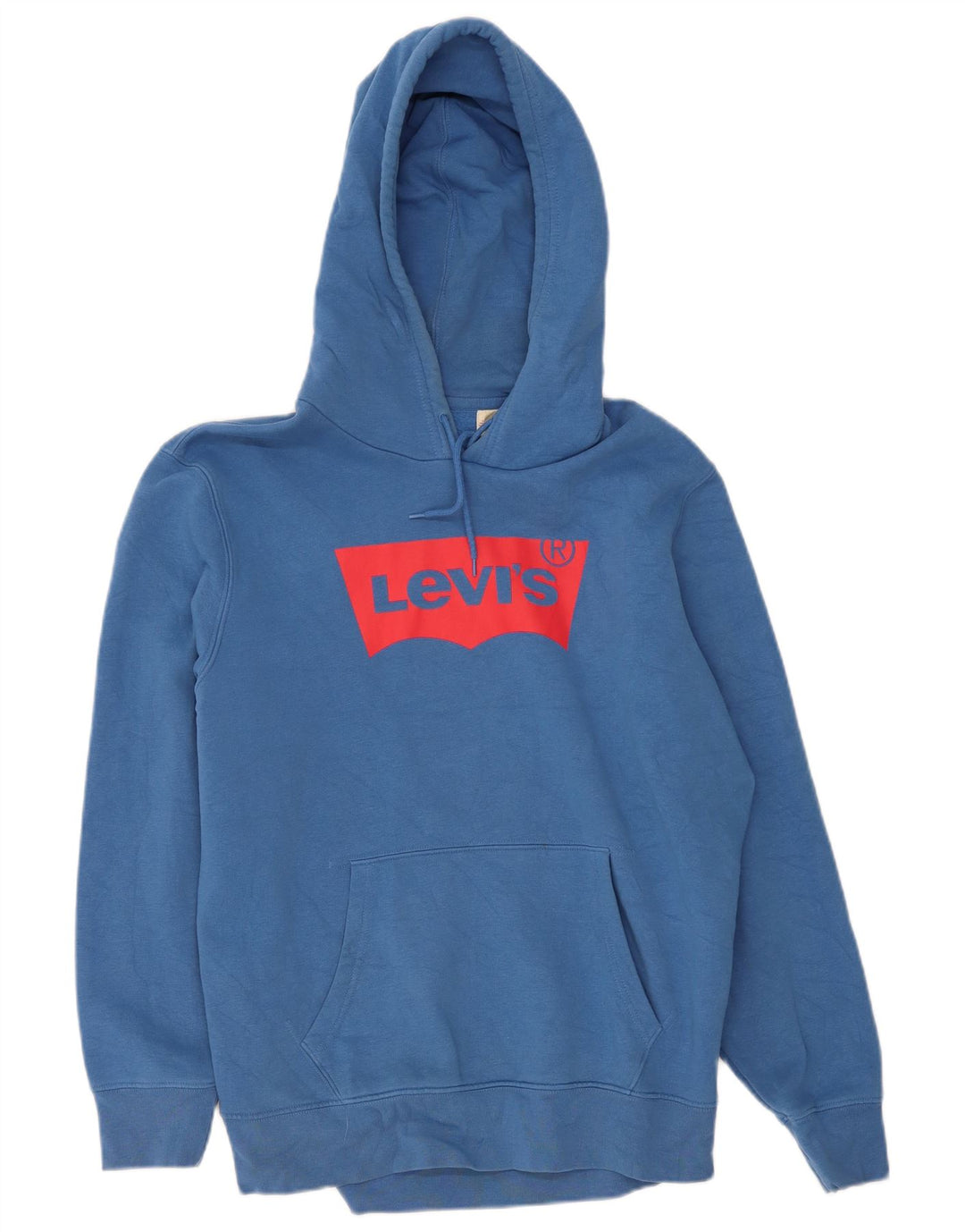 Levi's Standard grafisk hættetrøje til mænd mellemblå