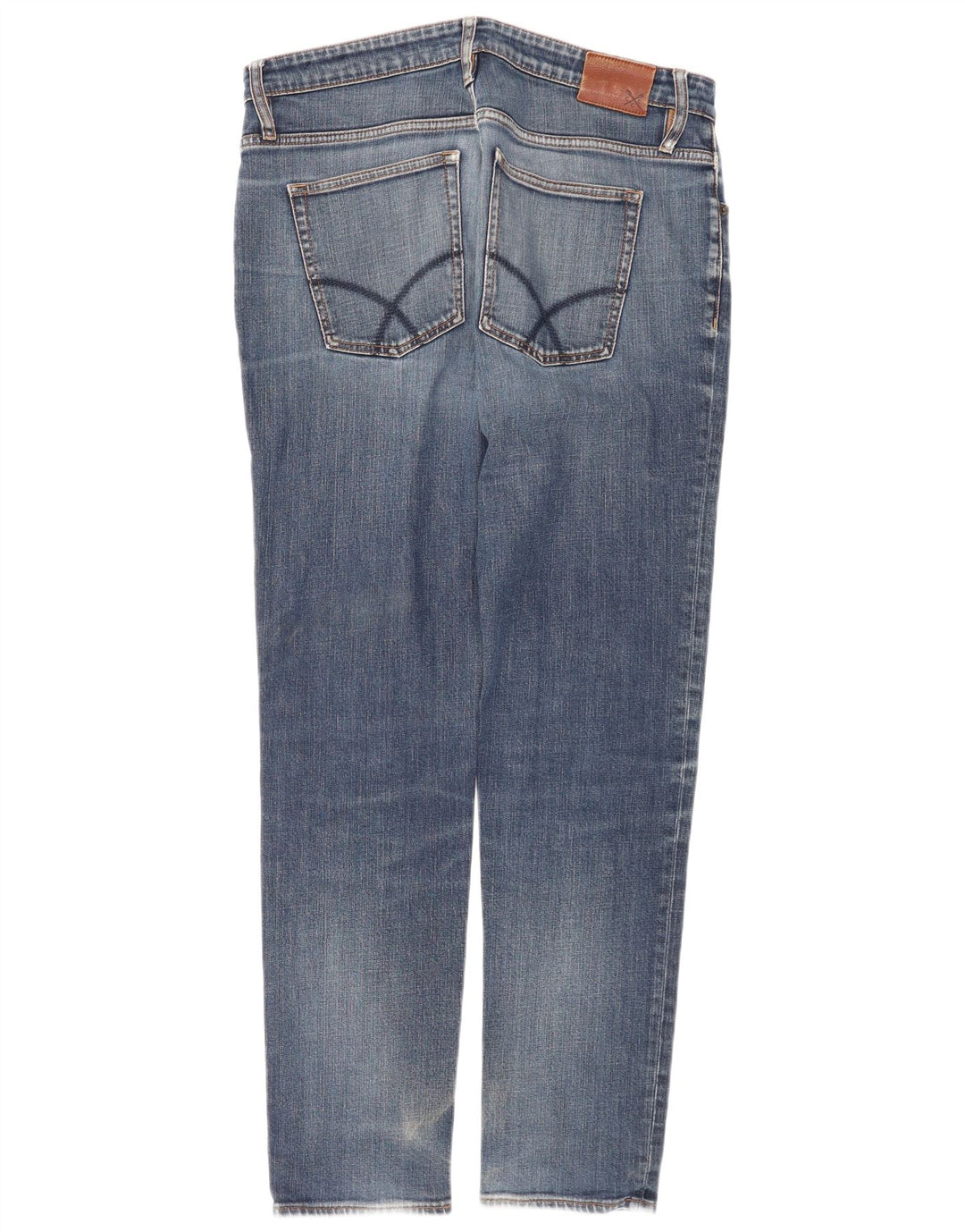 Crew Beklædning Herre Slim Jeans W36 L31 Blå Bomuld