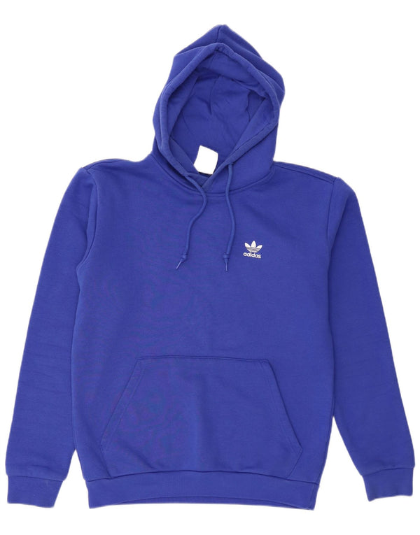 Adidas Herre hættetrøje Jumper Medium Blue Bomuld