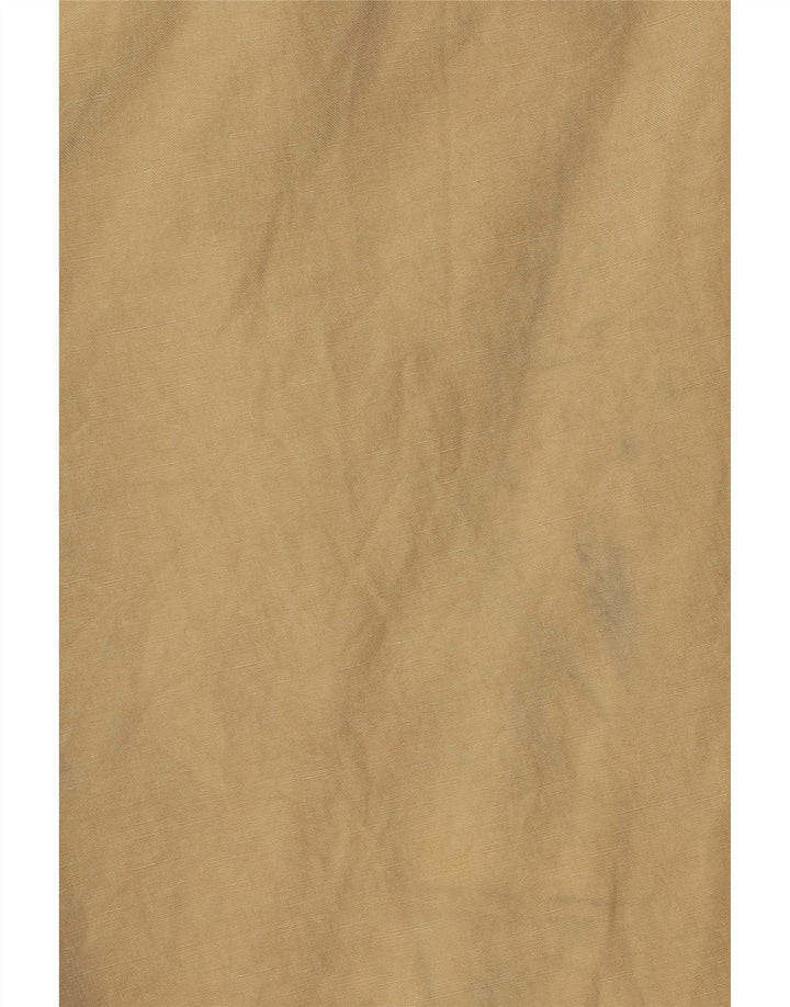 Jaeger Herre Straight Cropped Trousers W44 L26 Beige Silk
