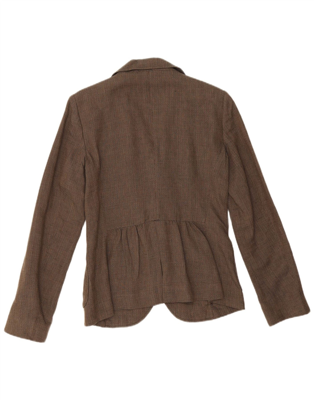 Max & Co. Dame 2-knaps blazerjakke UK 14 Medium Brown Linen