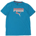 PUMA Herre grafisk T-shirt Top Stor Blå