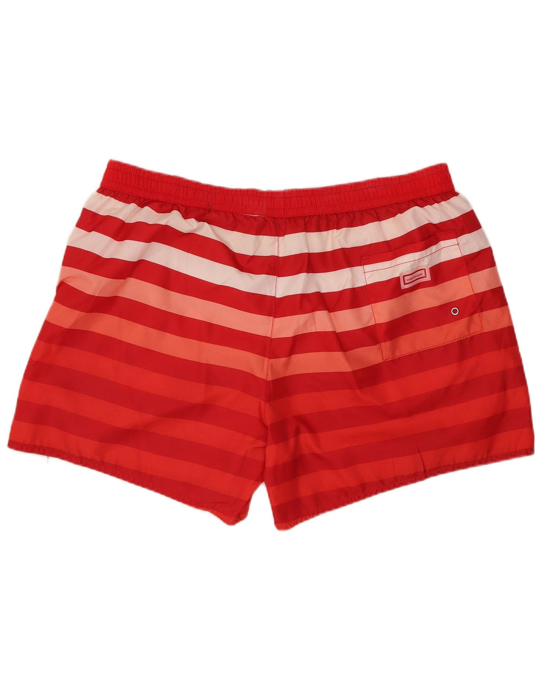 COAST Svømmeshorts til kvinder UK 18 XL Rødstribet polyester