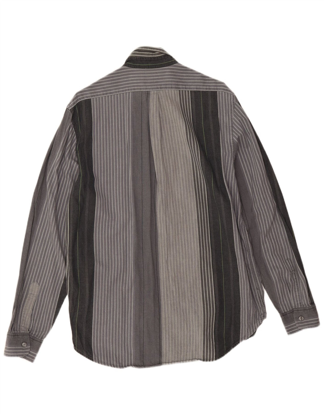Trussardi Jeans Herreskjorte XL Gråstribet bomuld