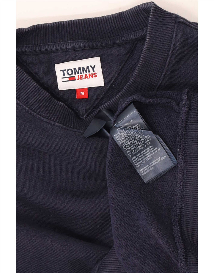 Tommy Hilfiger Herre Sweatshirt Jumper Medium Navyblå Bomuld