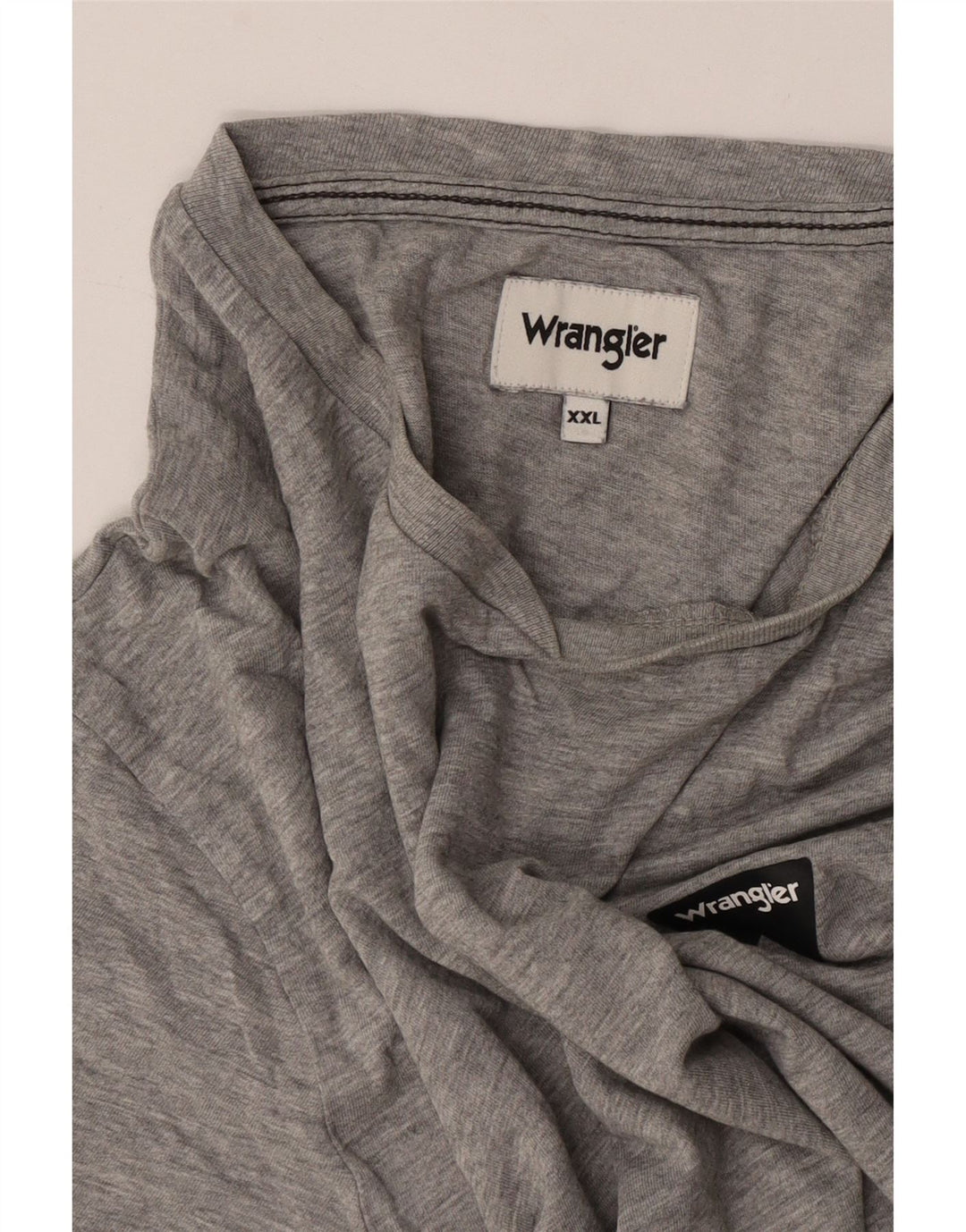 Wrangler Herre T-Shirt Top 2XL Grå