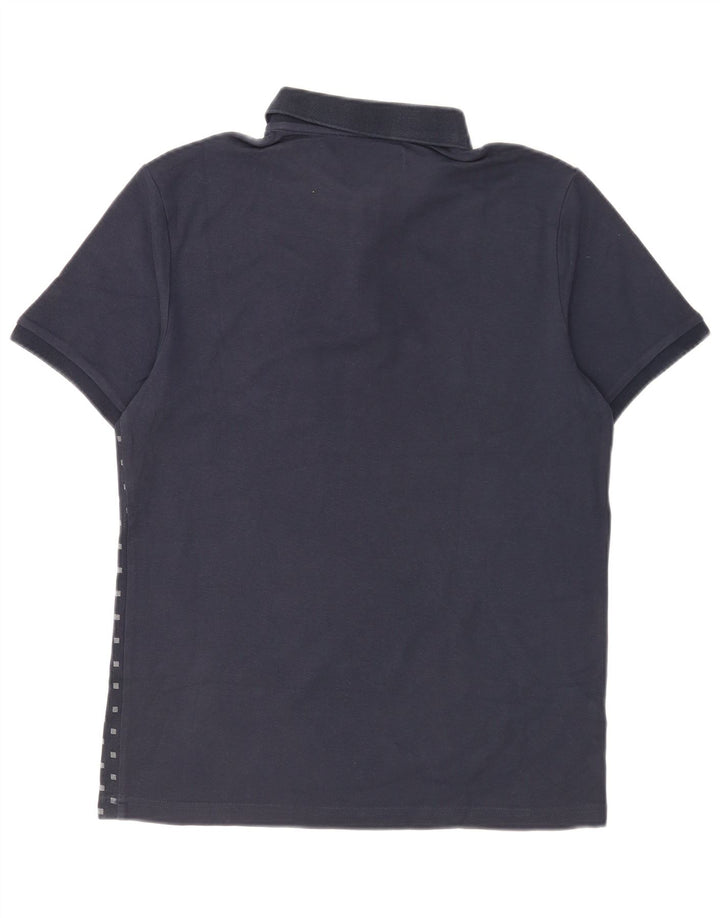 Penguin Herre poloshirt Medium Navy Blue Argyle/Diamond Bomuld