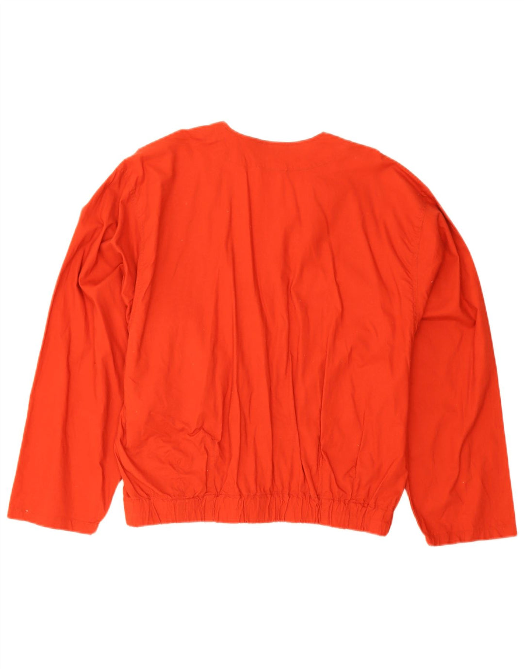 Vintage oversize bomberjakke til kvinder EU 40 Medium rød bomuld