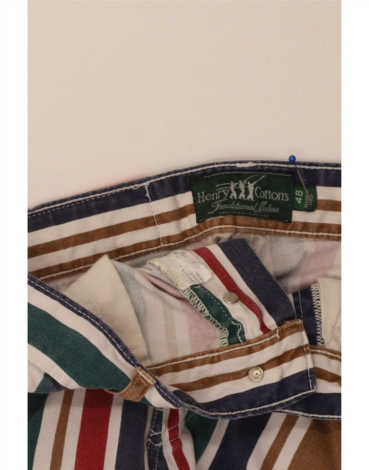 Henry Cottons Denimshorts til mænd IT 48 Medium W30 Flerfarvet bomuld