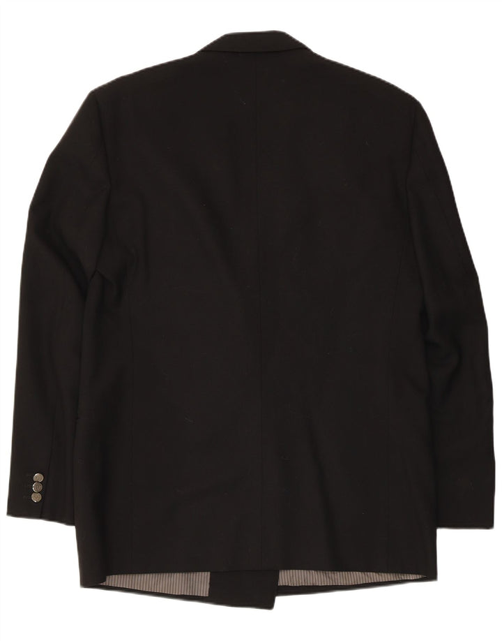 Reda Herre dobbeltradet blazerjakke IT 50 Stor sort jomfruuld