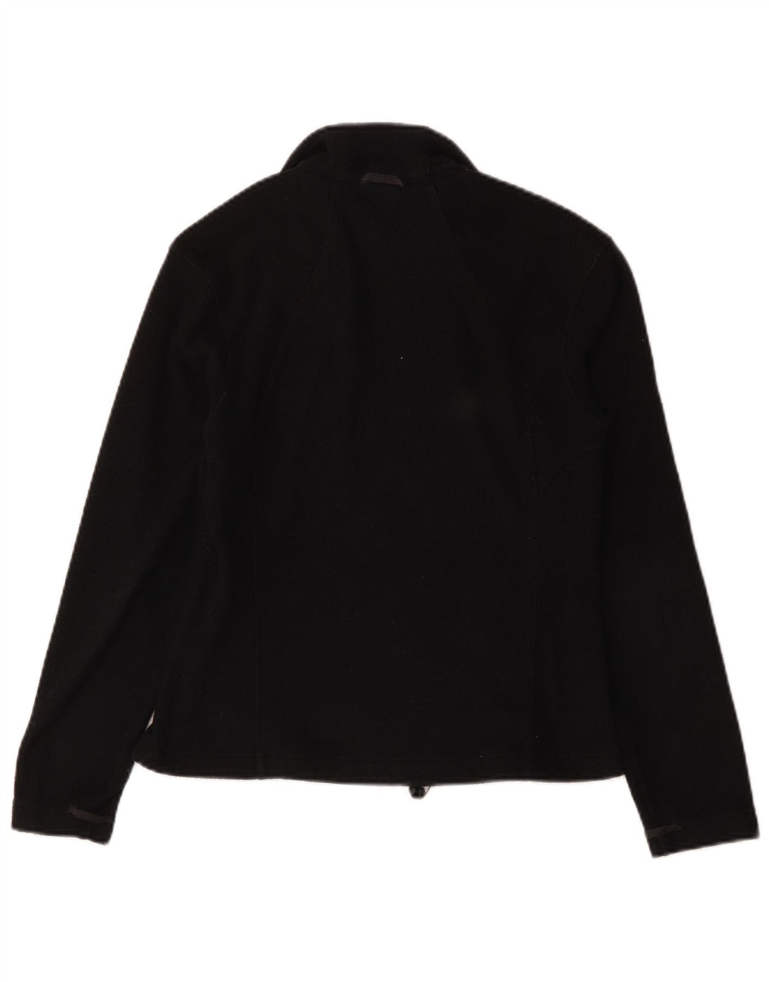 Jack Wolfskin Dame Fleecejakke UK 10 Small Black Polyester