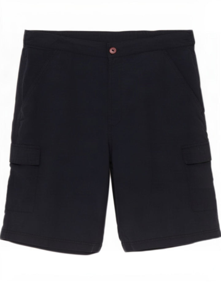 Reebok Herre Cargo Shorts Large W34 Navy Blue