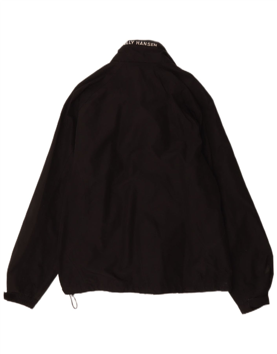 Helly Hansen Grafisk regnjakke til kvinder UK 16 Stor sort polyester
