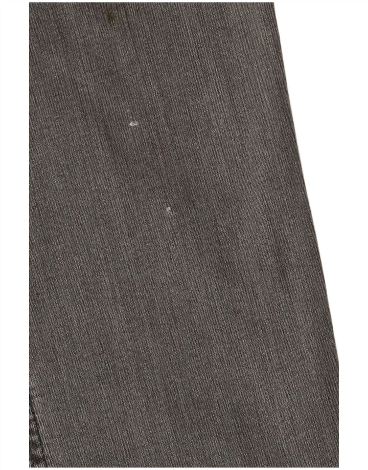 Lee Mens Jegger Straight Jeans W33 L30 Grå Bomuld