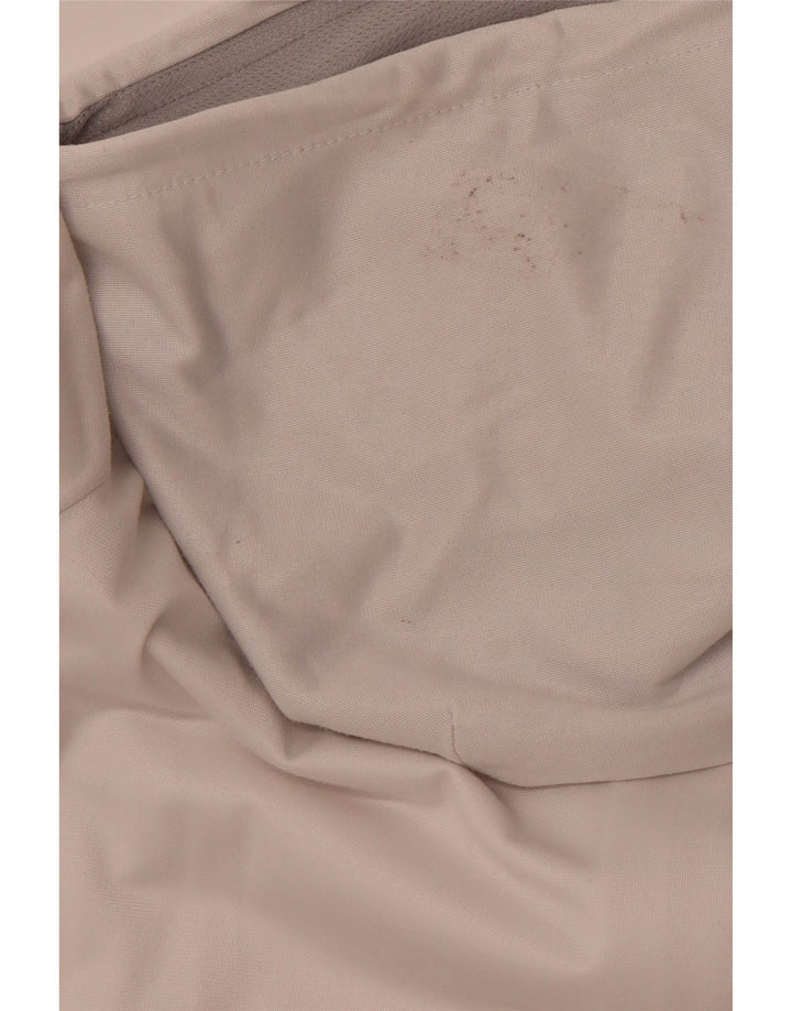 NIKE hættetrøje med lynlås til kvinder UK 10/12 Medium White