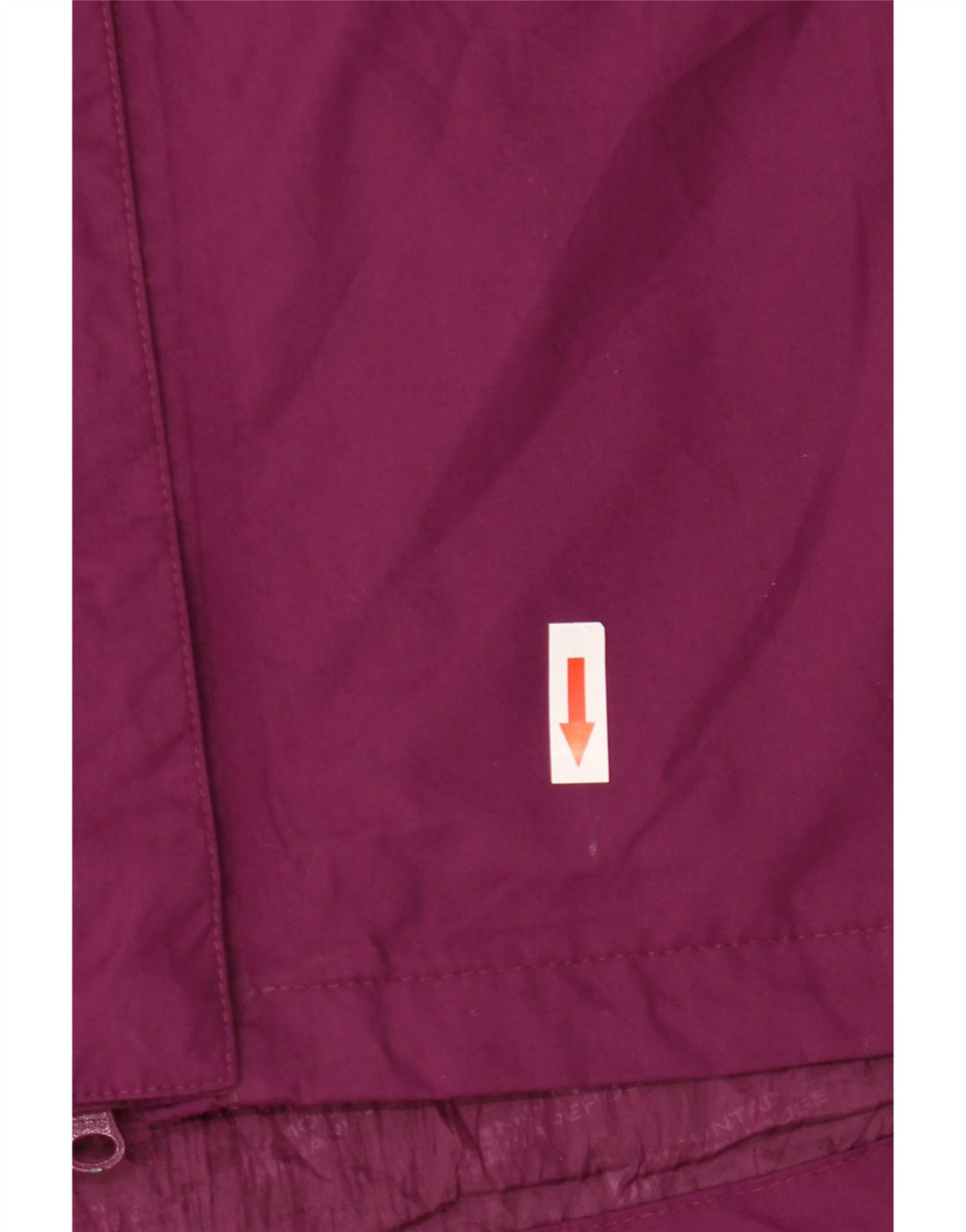 Mountain Warehouse Dame Regnjakke UK 16 Stor Lilla Colourblock Nylon