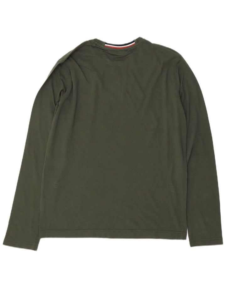 U.S. Polo Assn. Herre Top Langærmet Medium Khaki Bomuld