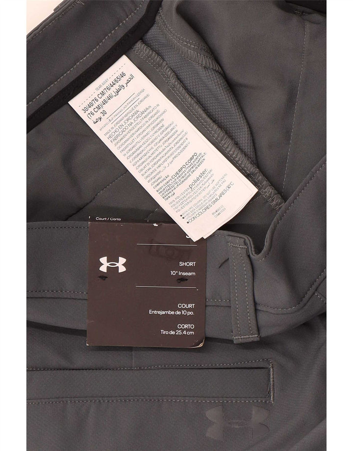 Under Armour Herre Chino Shorts W30 Medium Grey Polyester