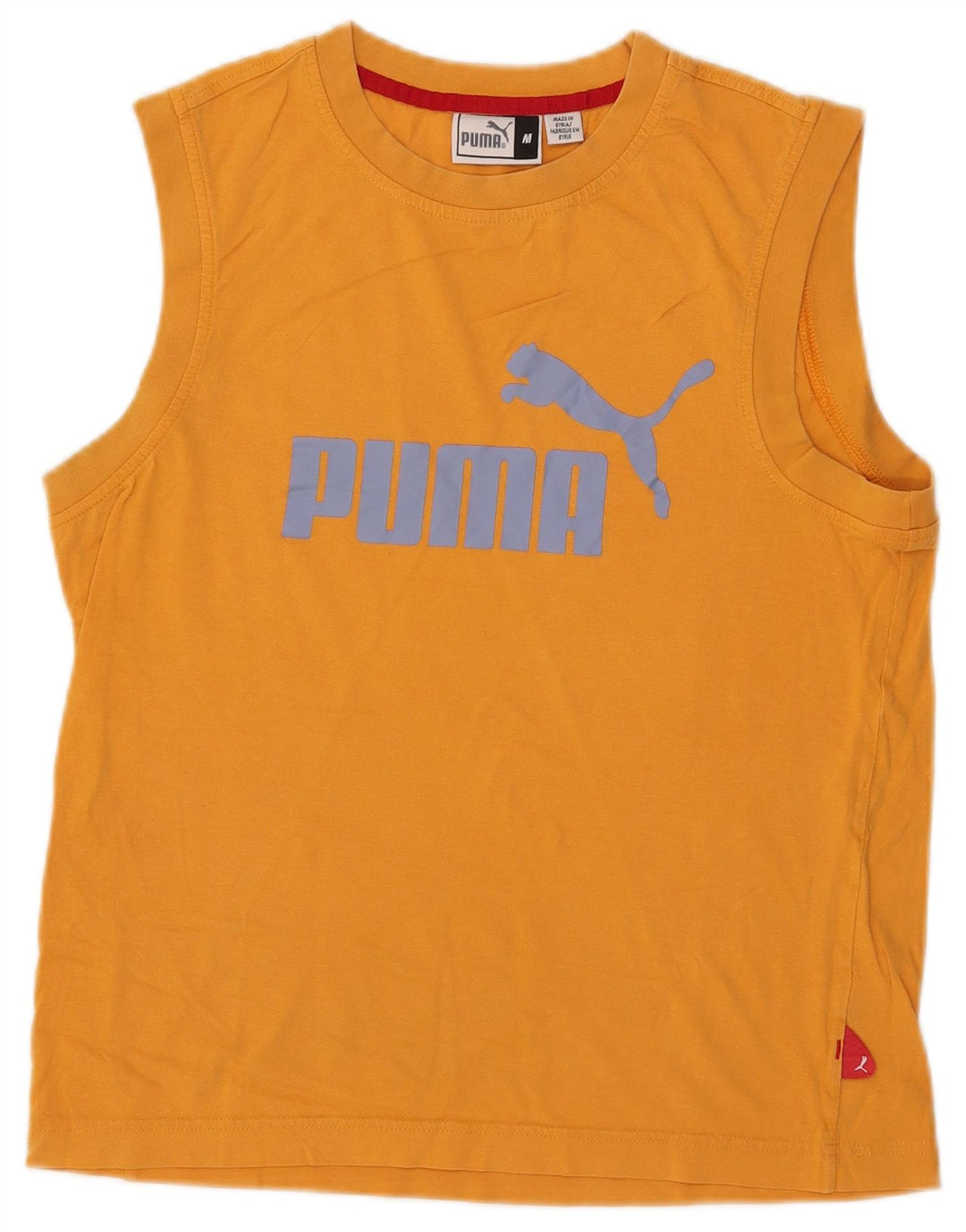 Puma Herre Grafisk Vest Top Medium Gul