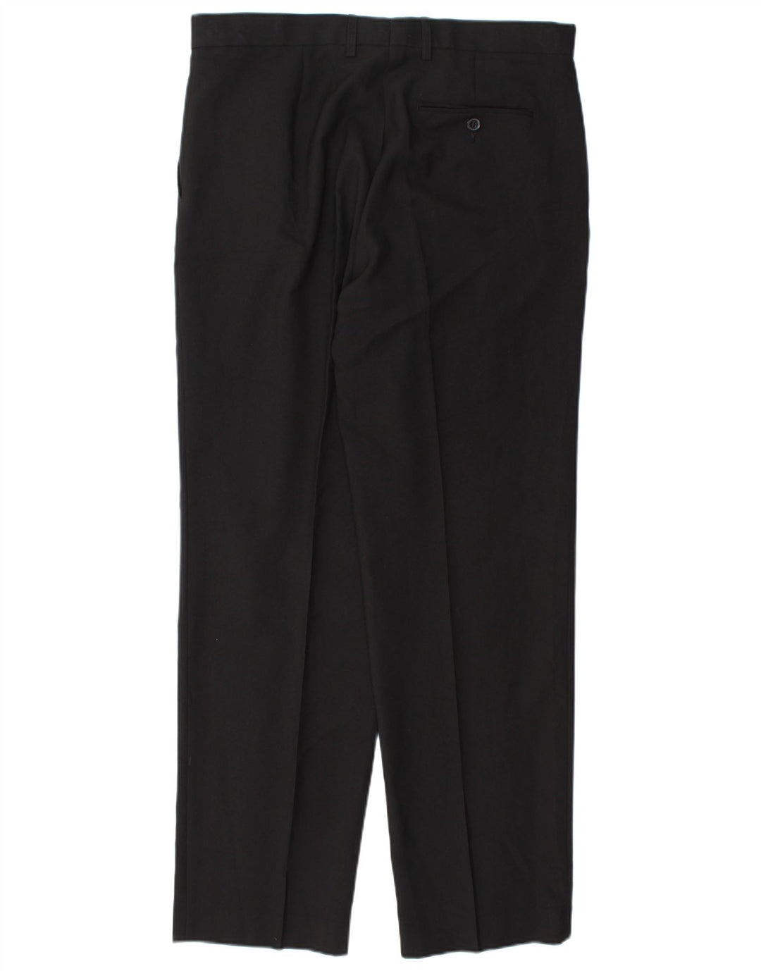 Marks & Spencer Herre Pegged Suit Bukser W36 L33 Sort Polyester