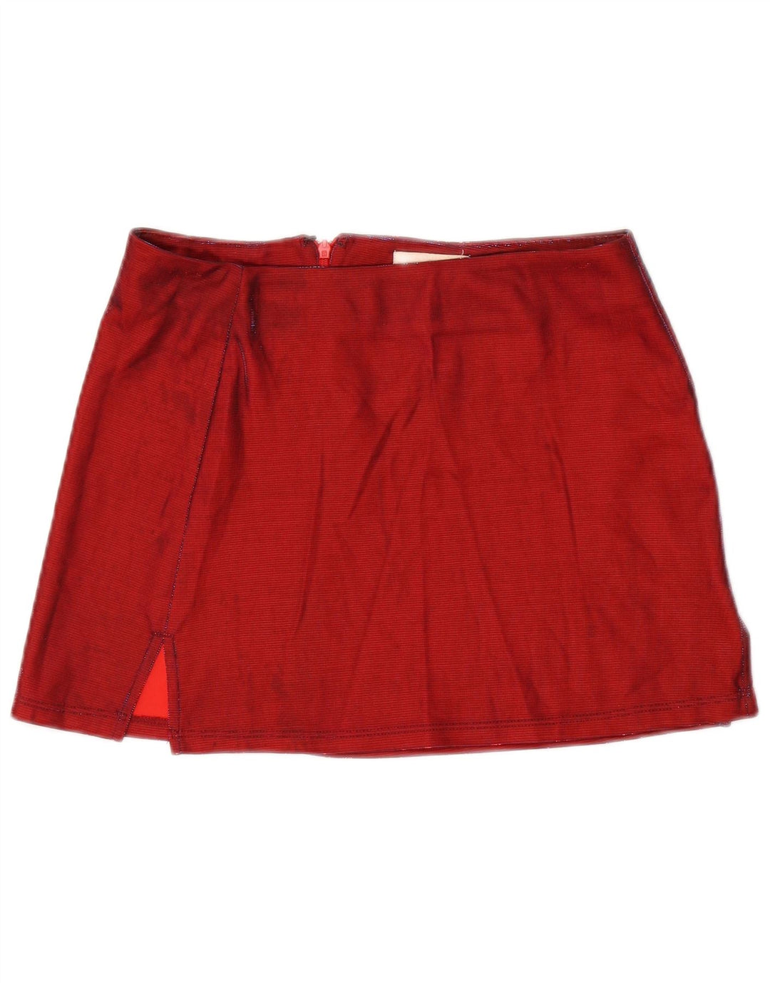 URBAN OUTFITTERS Mininederdel til kvinder Lille W28 rødbrun polyester