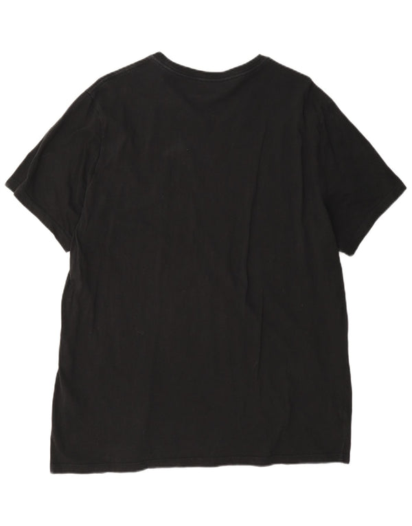 Levi's Herre Slim Fit Grafisk T-Shirt Top 2XL Sort Bomuld