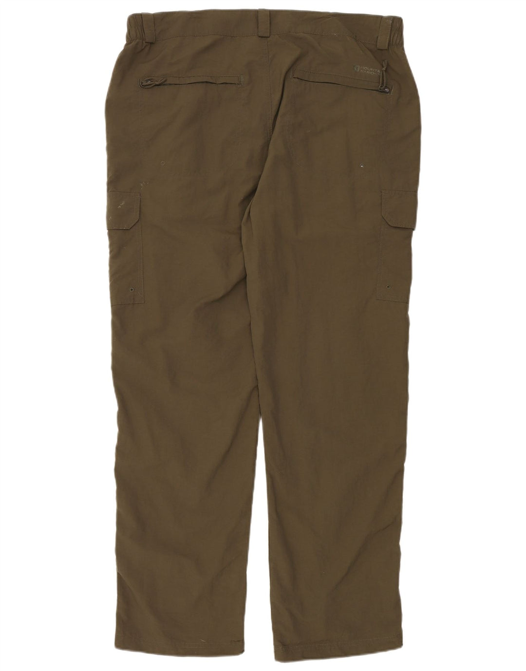 MOUNTAIN WAREHOUSE Herre Straight Cargo Bukser W38 L32 Khaki Nylon