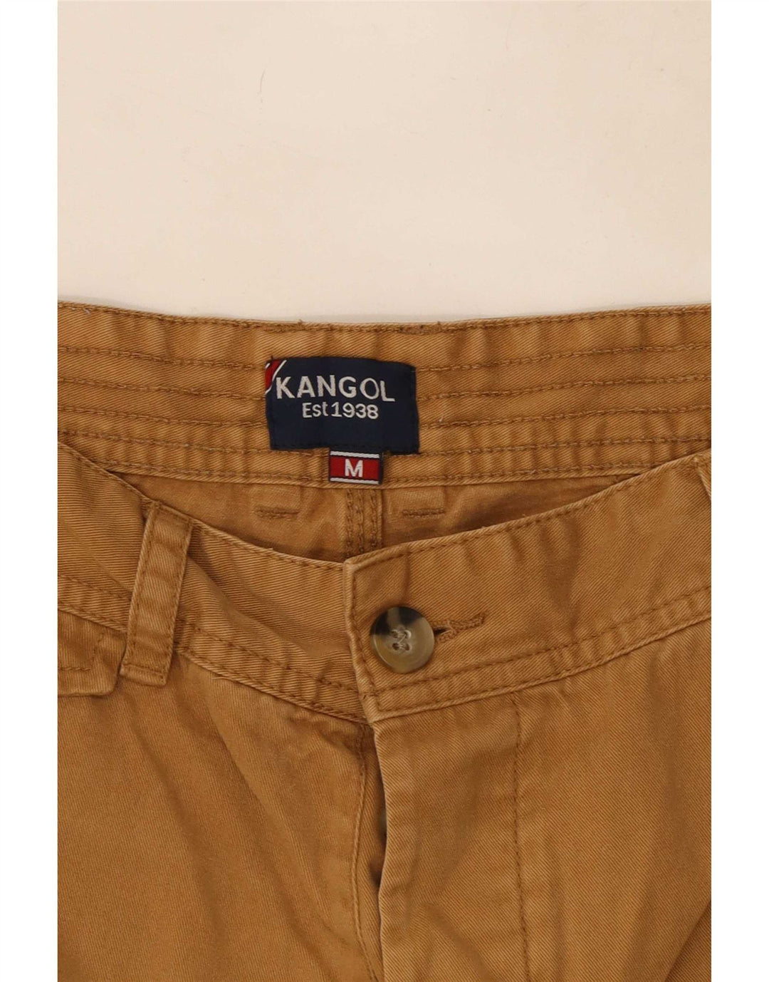 Kangol Herre Chino Shorts Medium W32 Beige