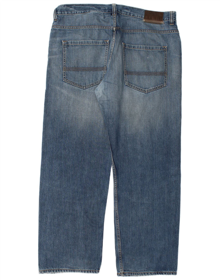 TIMBERLAND Straight jeans til mænd W38 L31 blå bomuld