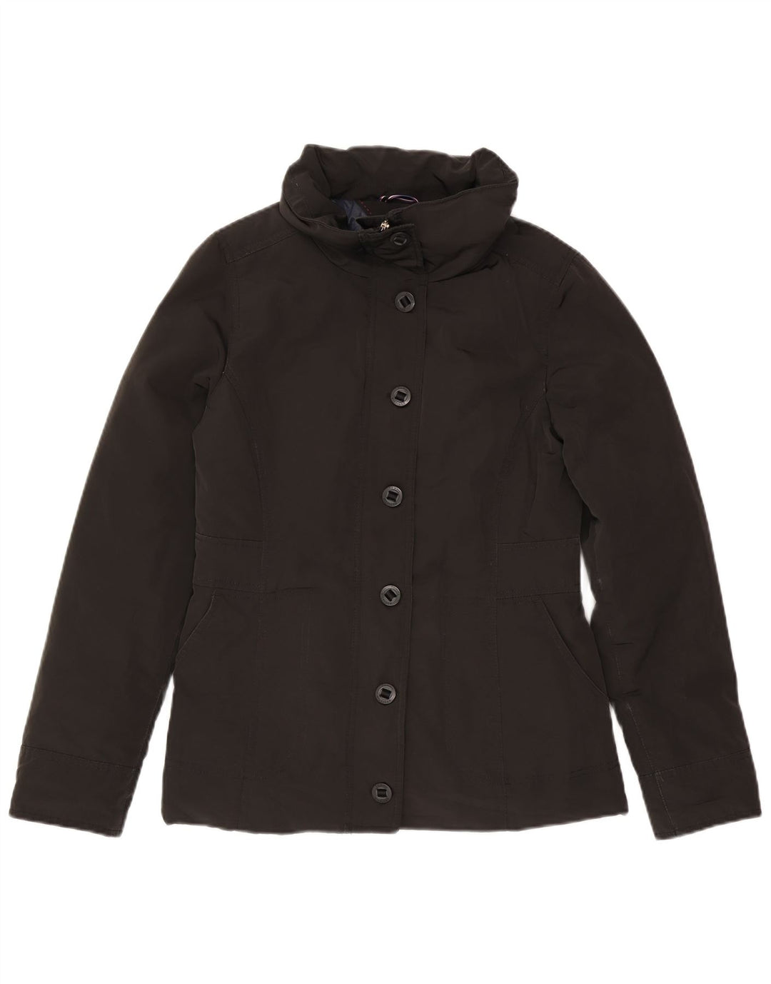 Tommy Hilfiger Dame Polstret Jakke UK 14 Medium Sort Polyester