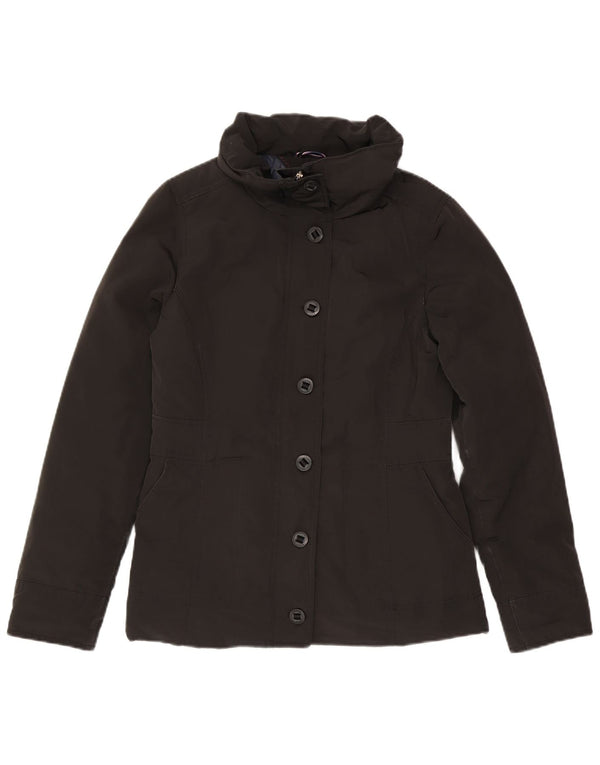 Tommy Hilfiger Dame Polstret Jakke UK 14 Medium Sort Polyester