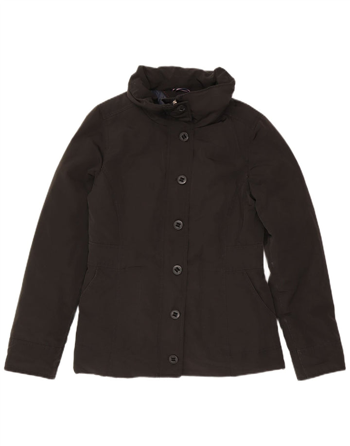 Tommy Hilfiger Dame Polstret Jakke UK 14 Medium Sort Polyester