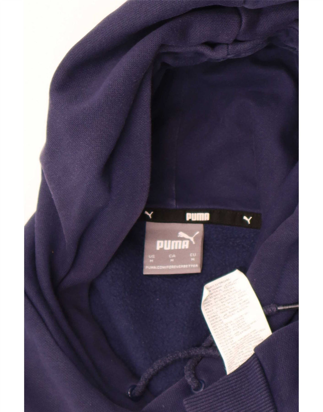 Puma Herre grafisk hættetrøje Jumper Medium Navyblå Bomuld
